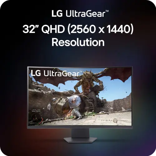 LG UltraGear 32” QHD 180Hz Curvo Gaming Monitor (32GQ60WA-B)'s photo #6